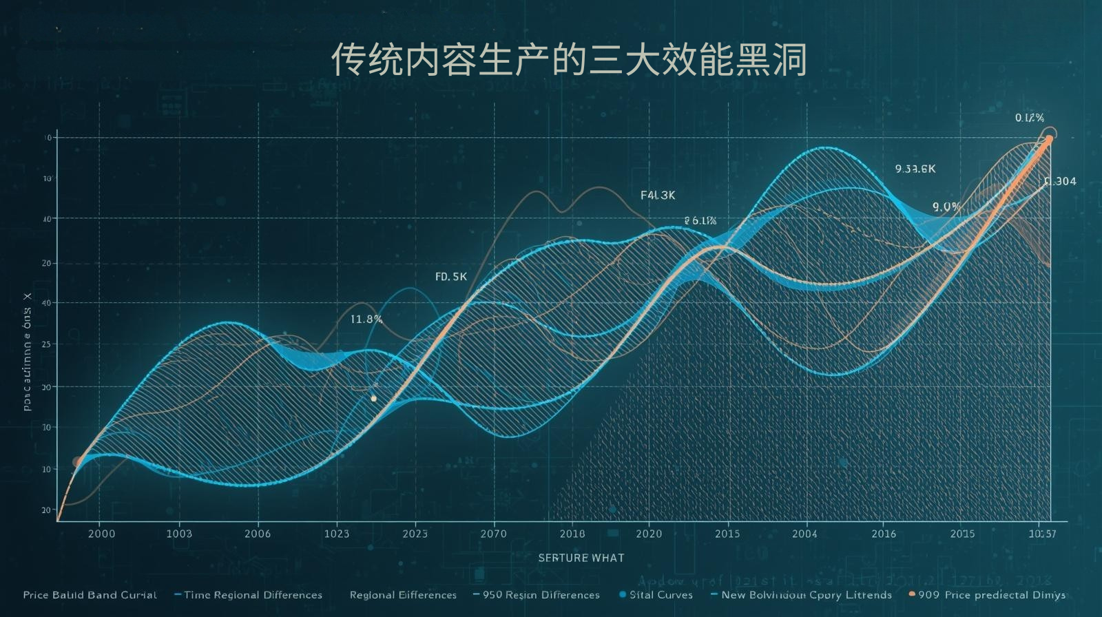 ثلاثة ثقوب سوداء رئيسية للأداء في إنتاج المحتوى التقليدي