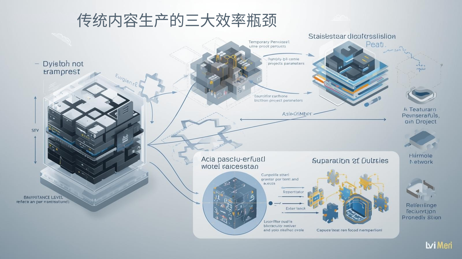 Tres principales cuellos de botella de eficiencia en la producción de contenido tradicional