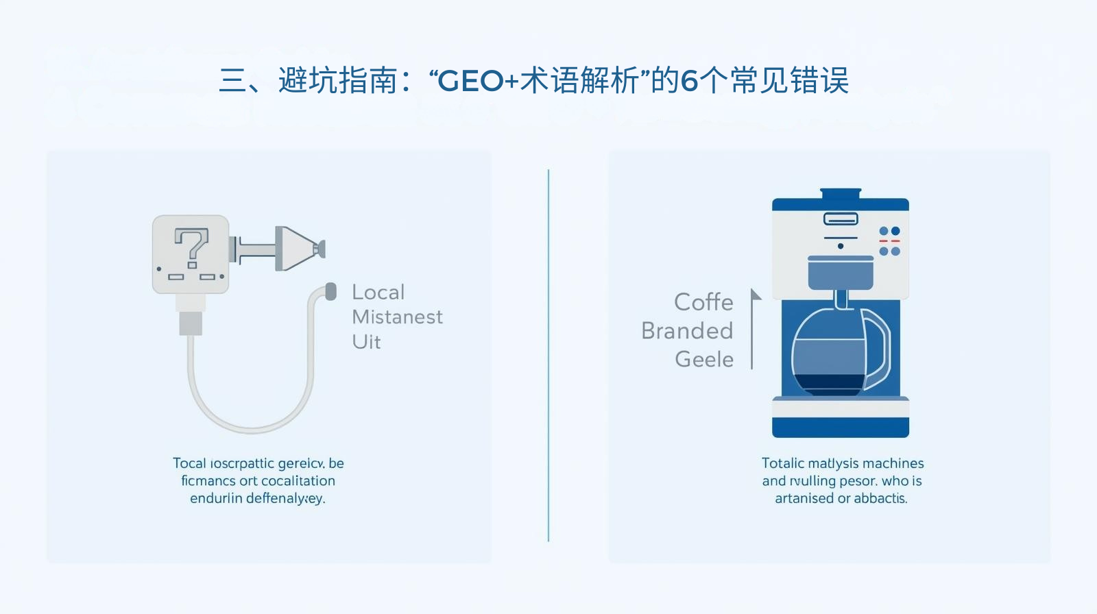 三、避坑指南:“GEO+术语解析”的6个常见错误