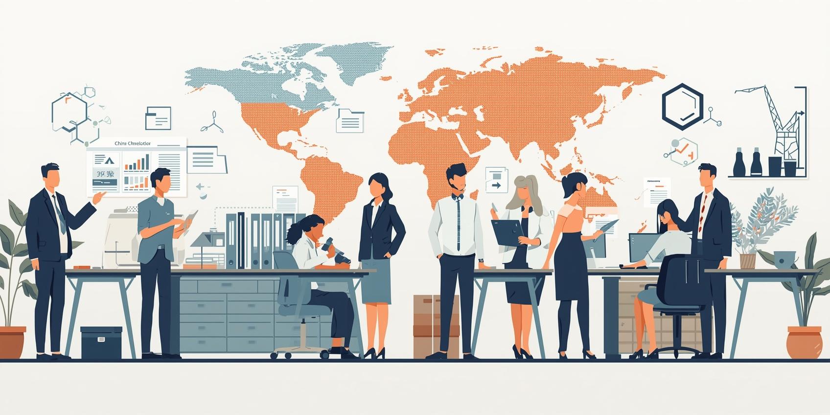 3. Chemical export enterprise: only 72 hours from website establishment to first order