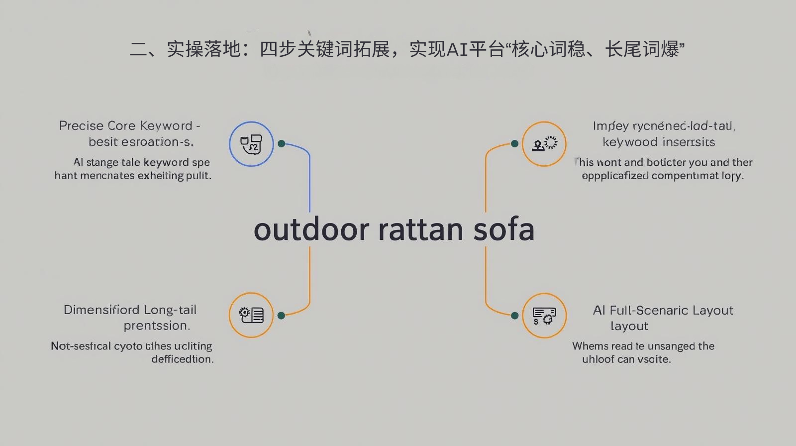 2. التنفيذ العملي: توسيع الكلمات الرئيسية من أربع خطوات لتحقيق 