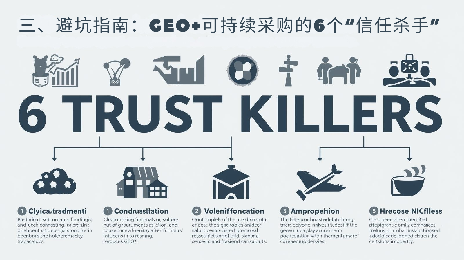 三、避坑指南：GEO+可持续采购的6个“信任杀手”