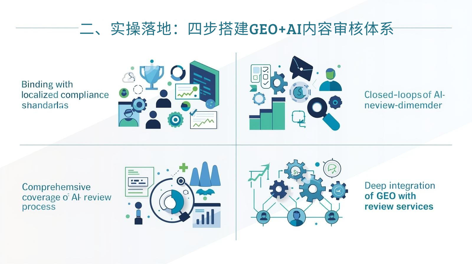 二、实操落地：四步搭建GEO+AI内容审核体系