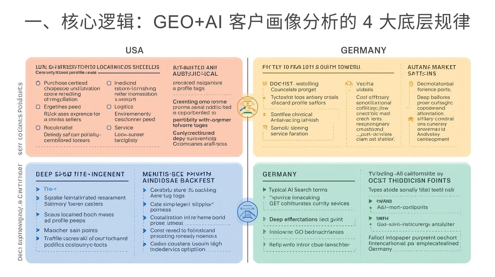 一、核心逻辑：GEO+AI 客户画像分析的 4 大底层规律