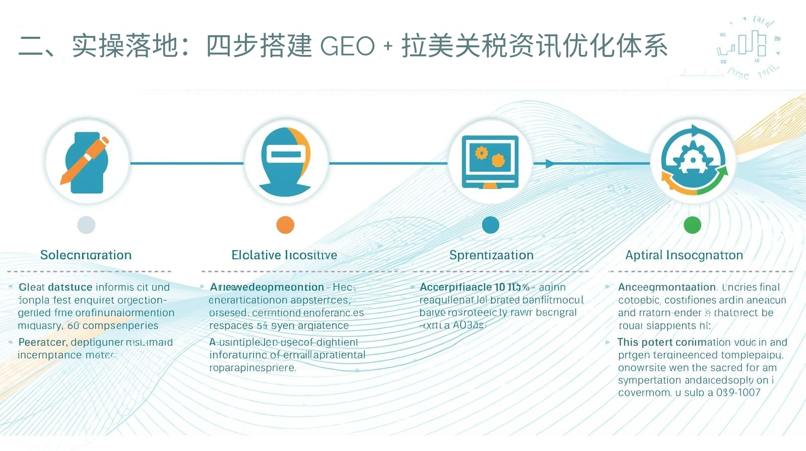 二、实操落地：四步搭建 GEO + 拉美关税资讯优化体系