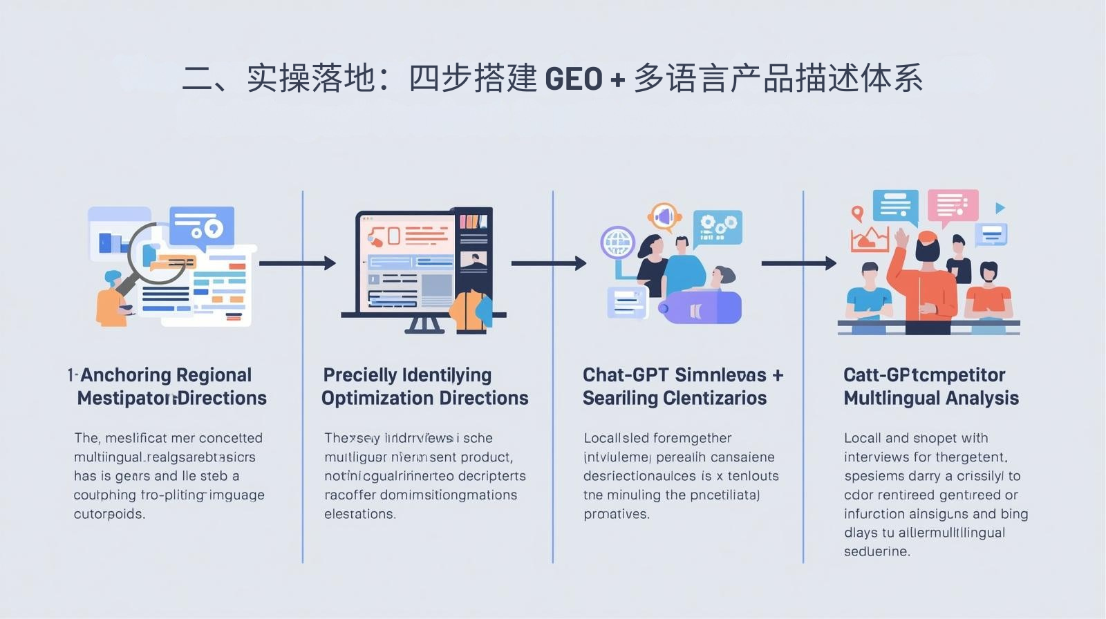 二、实操落地：四步搭建 GEO + 多语言产品描述体系