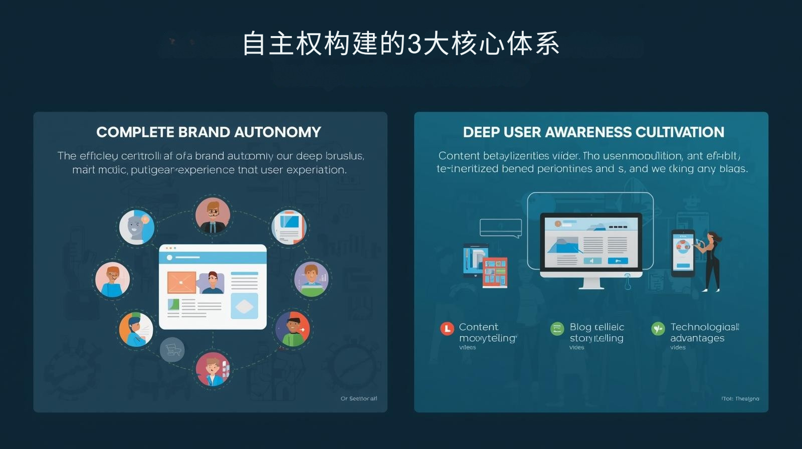 自主权构建的3大核心体系