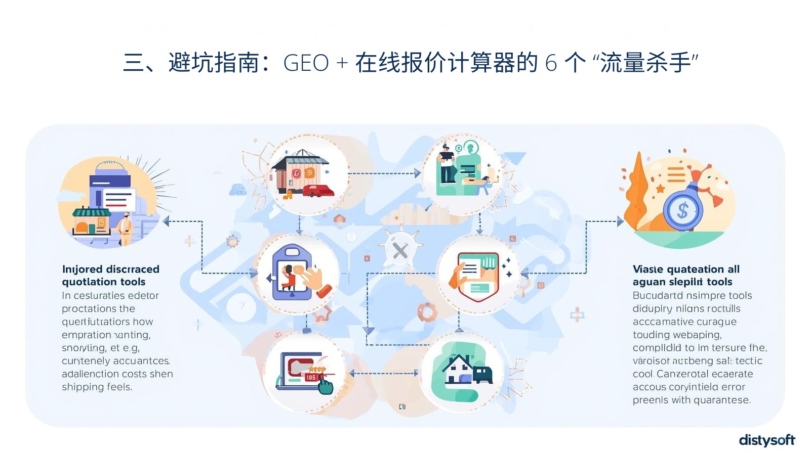 三、避坑指南：GEO + 在线报价计算器的 6 个 &ldquo;流量杀手&rdquo;