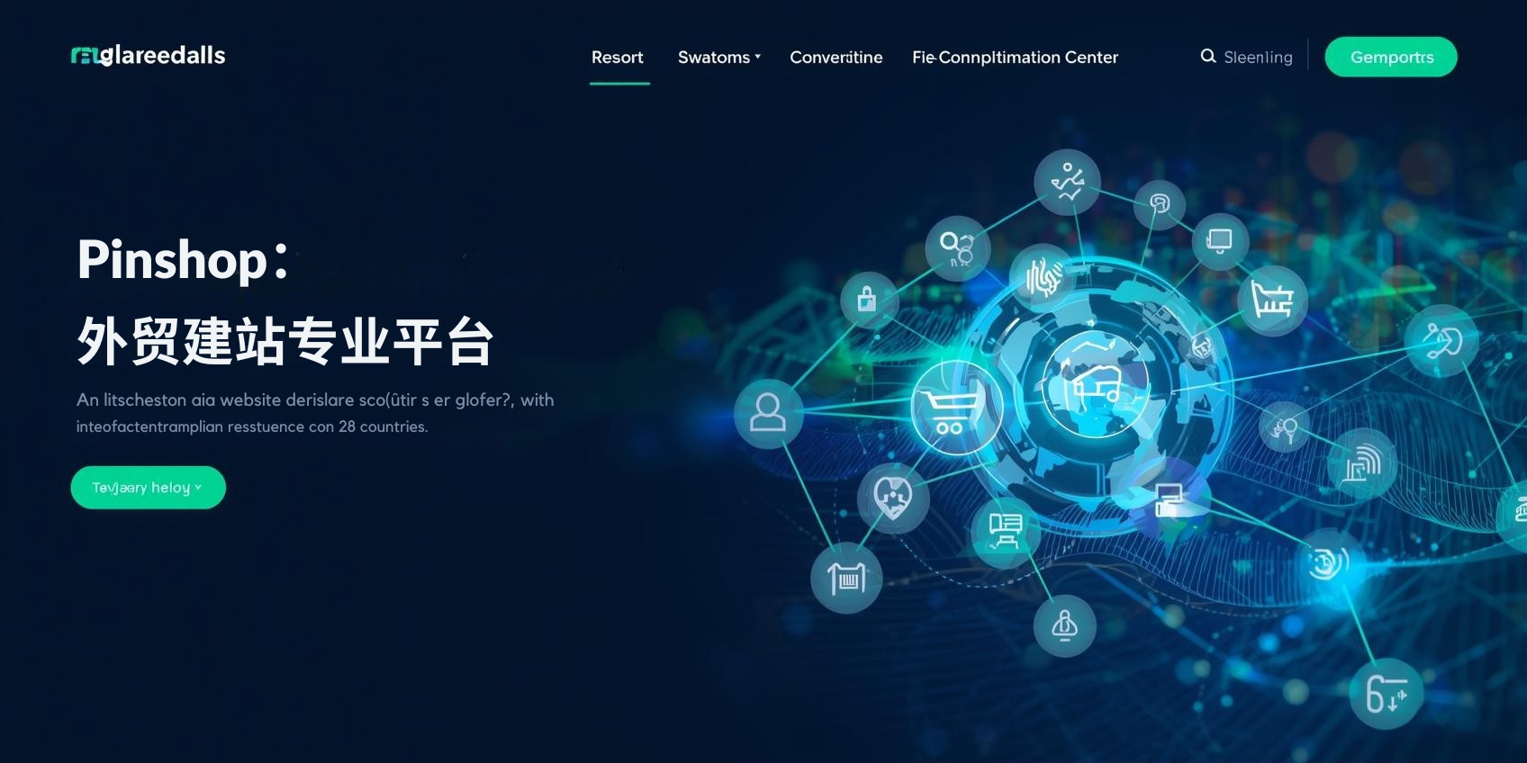 Pinshop：外贸建站专业平台