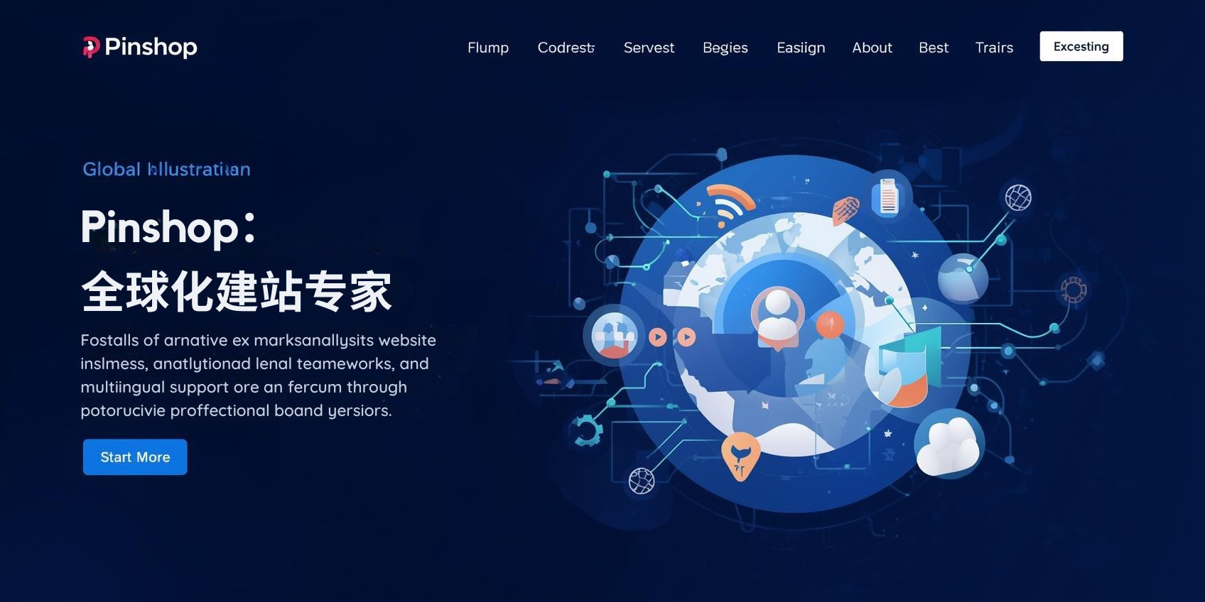 Pinshop:全球化建站专家
