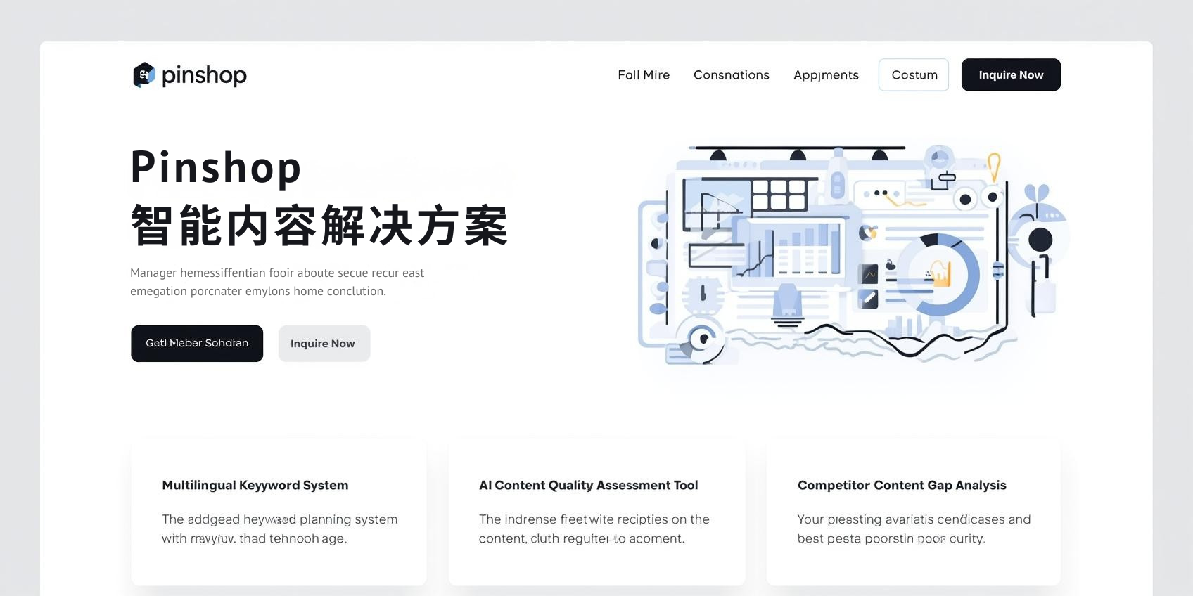 Pinshop智能内容解决方案