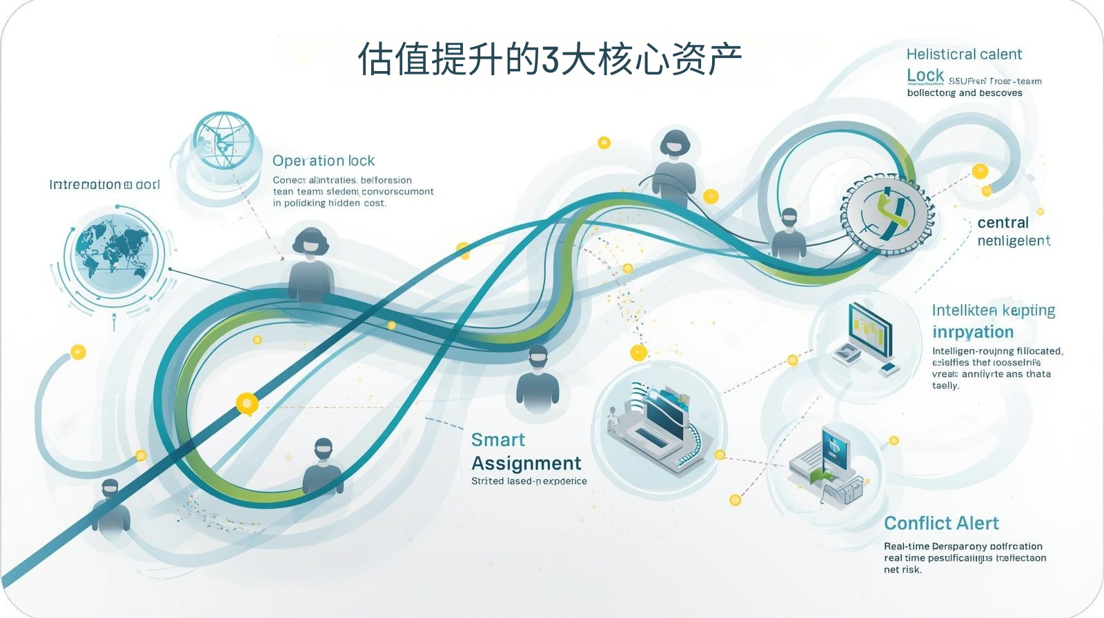 Three core assets driving valuation increases