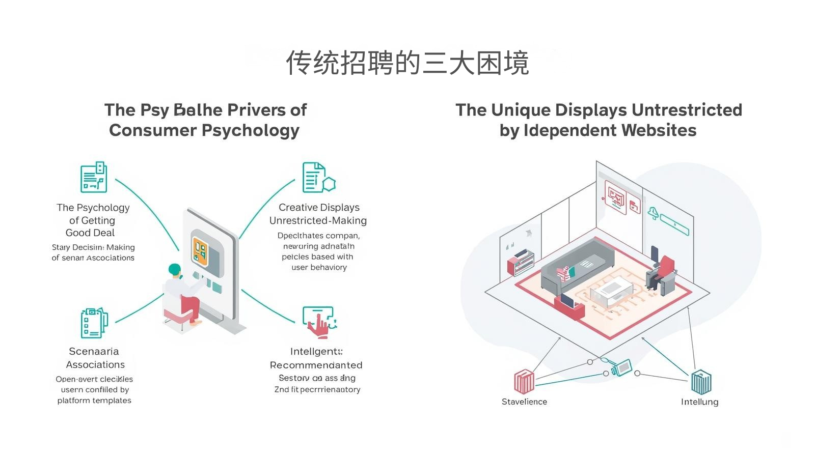 従来の採用における3つの大きな課題