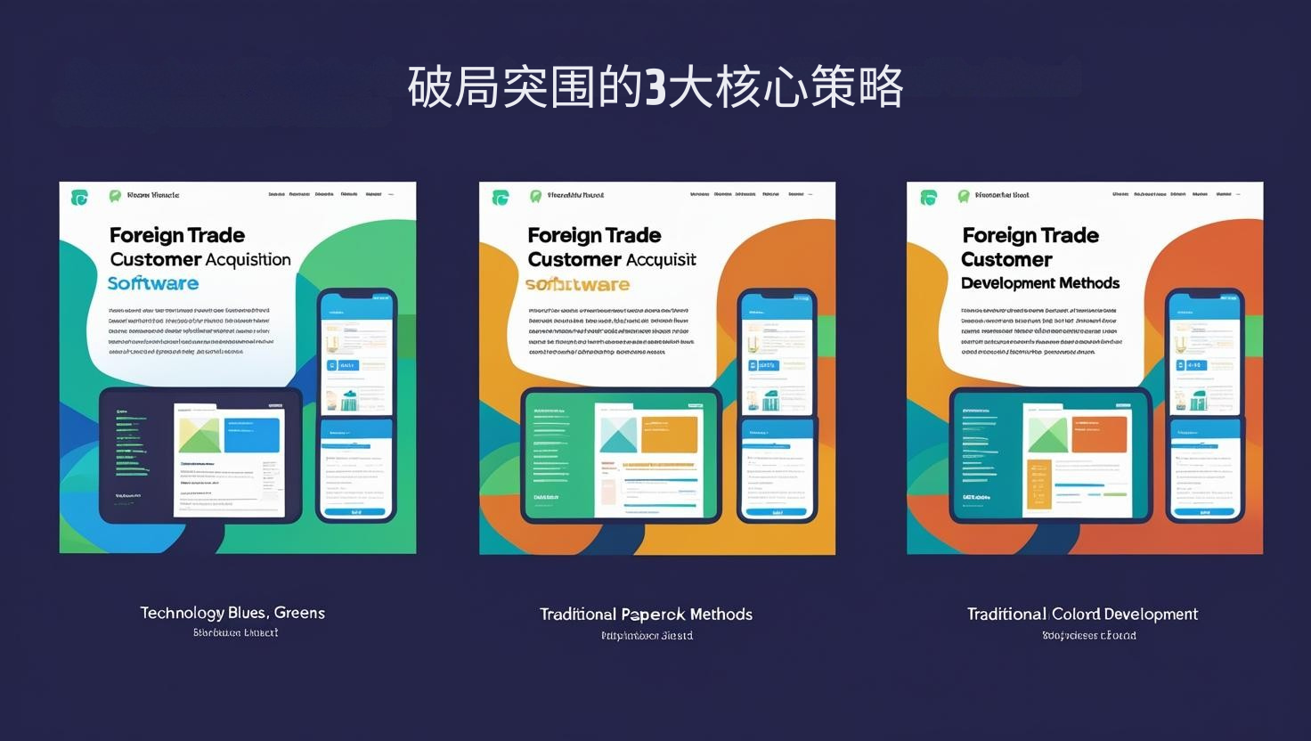 破局突围的3大核心策略