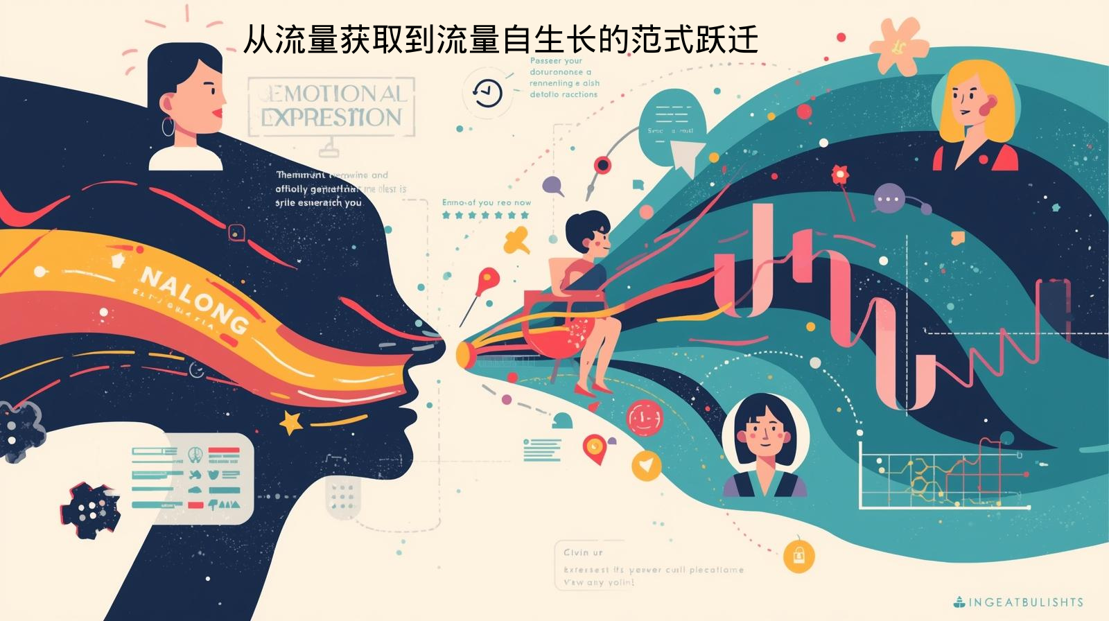 A paradigm shift from traffic acquisition to self-generated traffic.