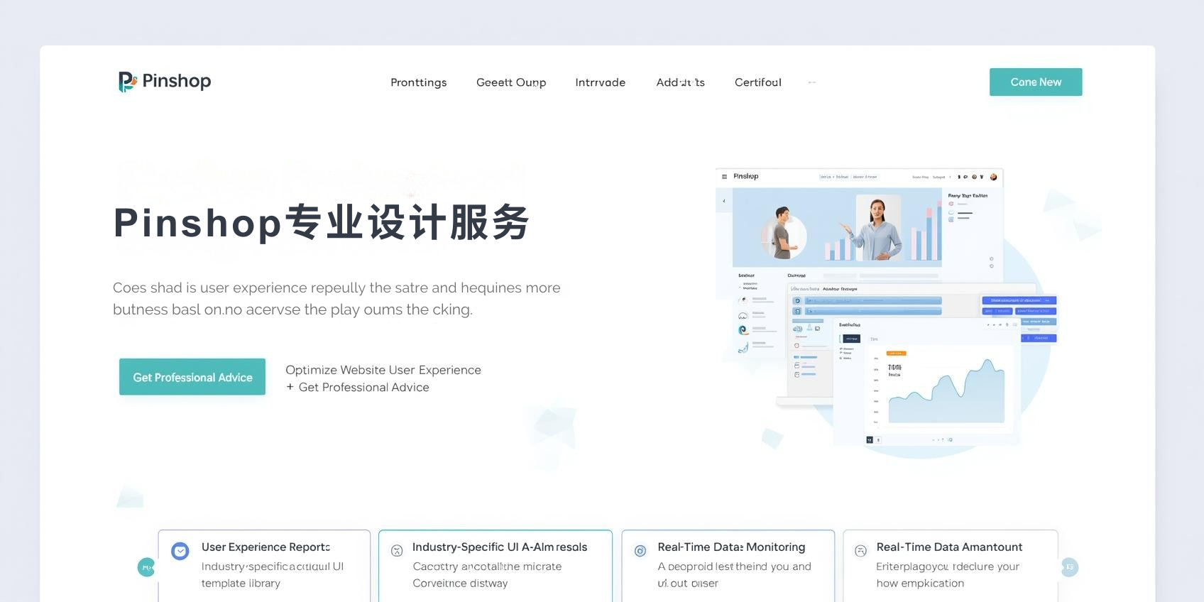 Servicios de diseño profesional de Pinshop