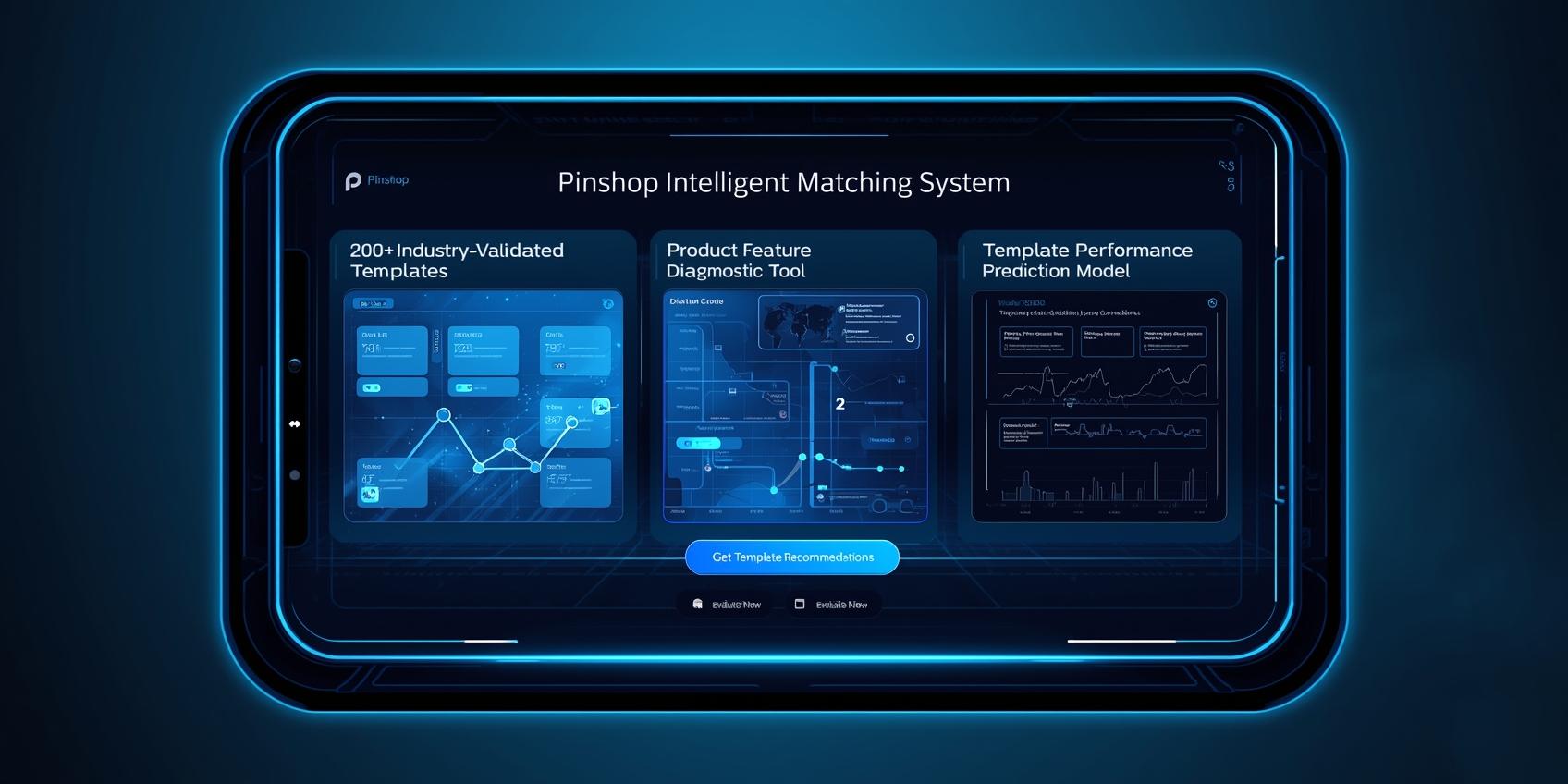 Sistema de emparejamiento inteligente de Pinshop