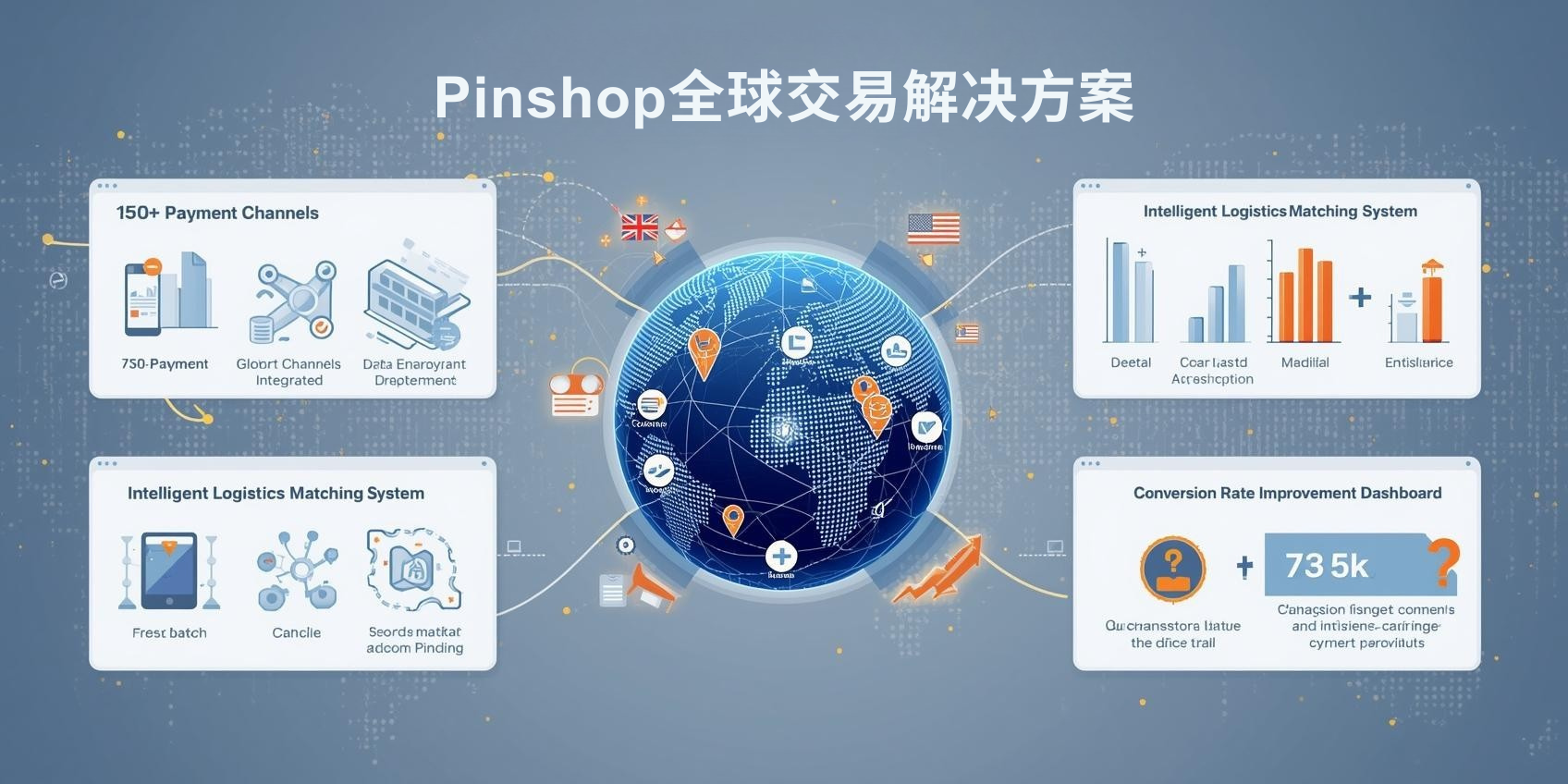 حلول المعاملات العالمية من بينشوب