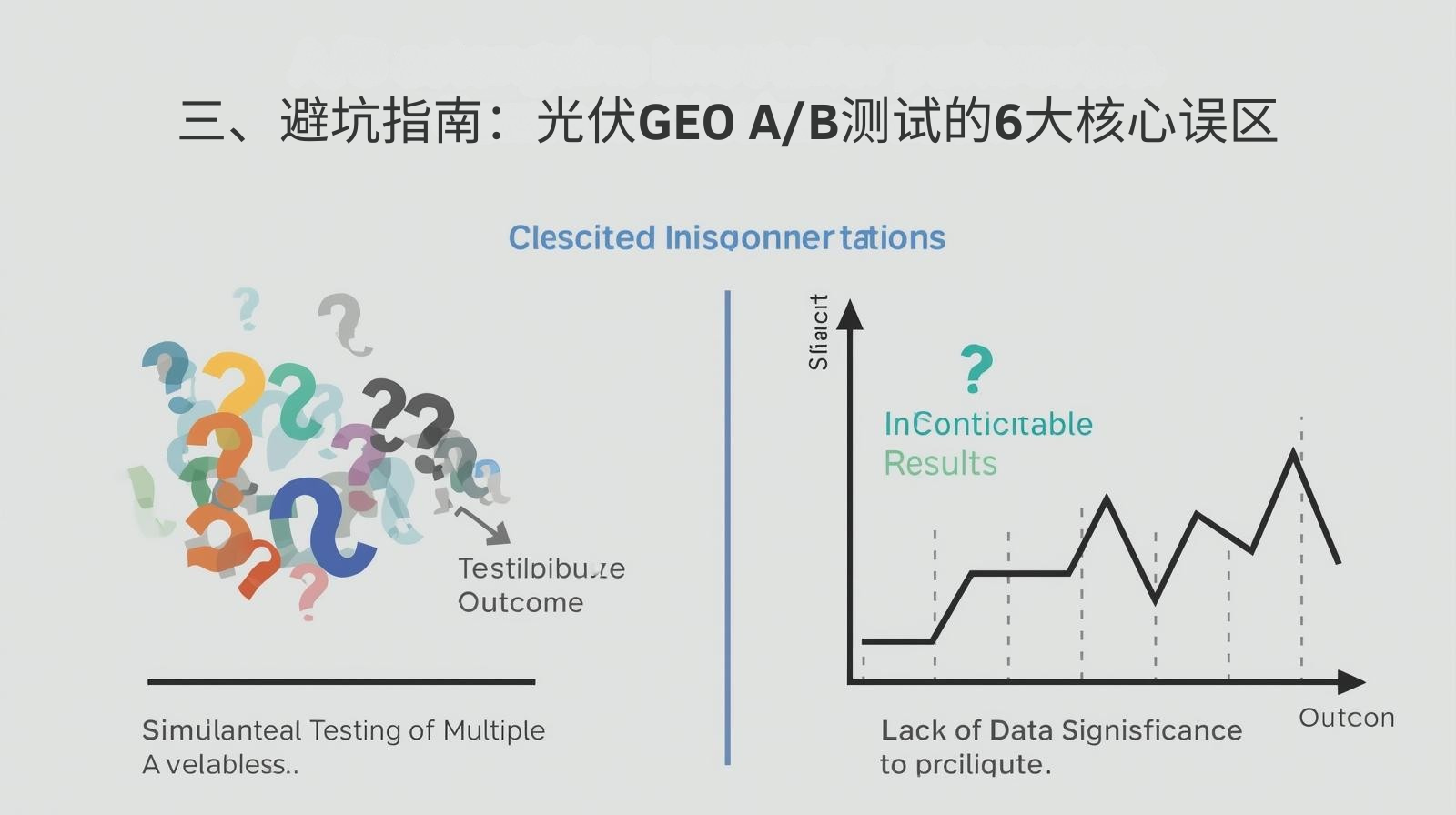 III. Avoiding Pitfalls: 6 Core Misconceptions in Photovoltaic GEO A/B Testing