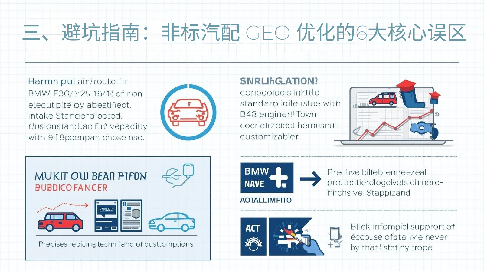 III. Avoiding Pitfalls: 6 Core Misconceptions about GEO Optimization of Non-Standard Auto Parts
