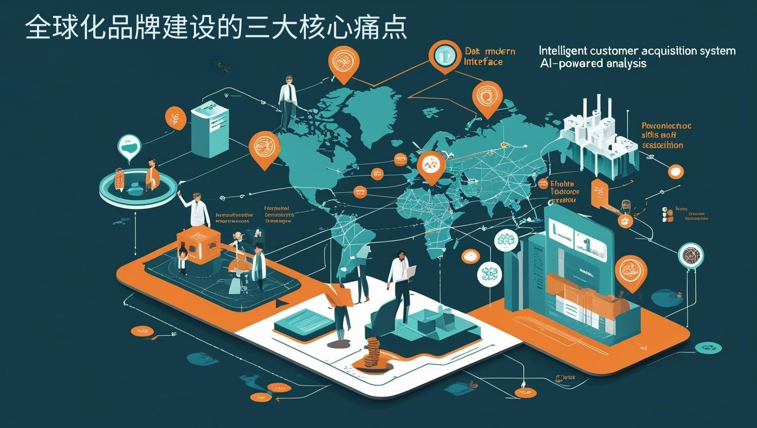 Three core pain points in building a global brand