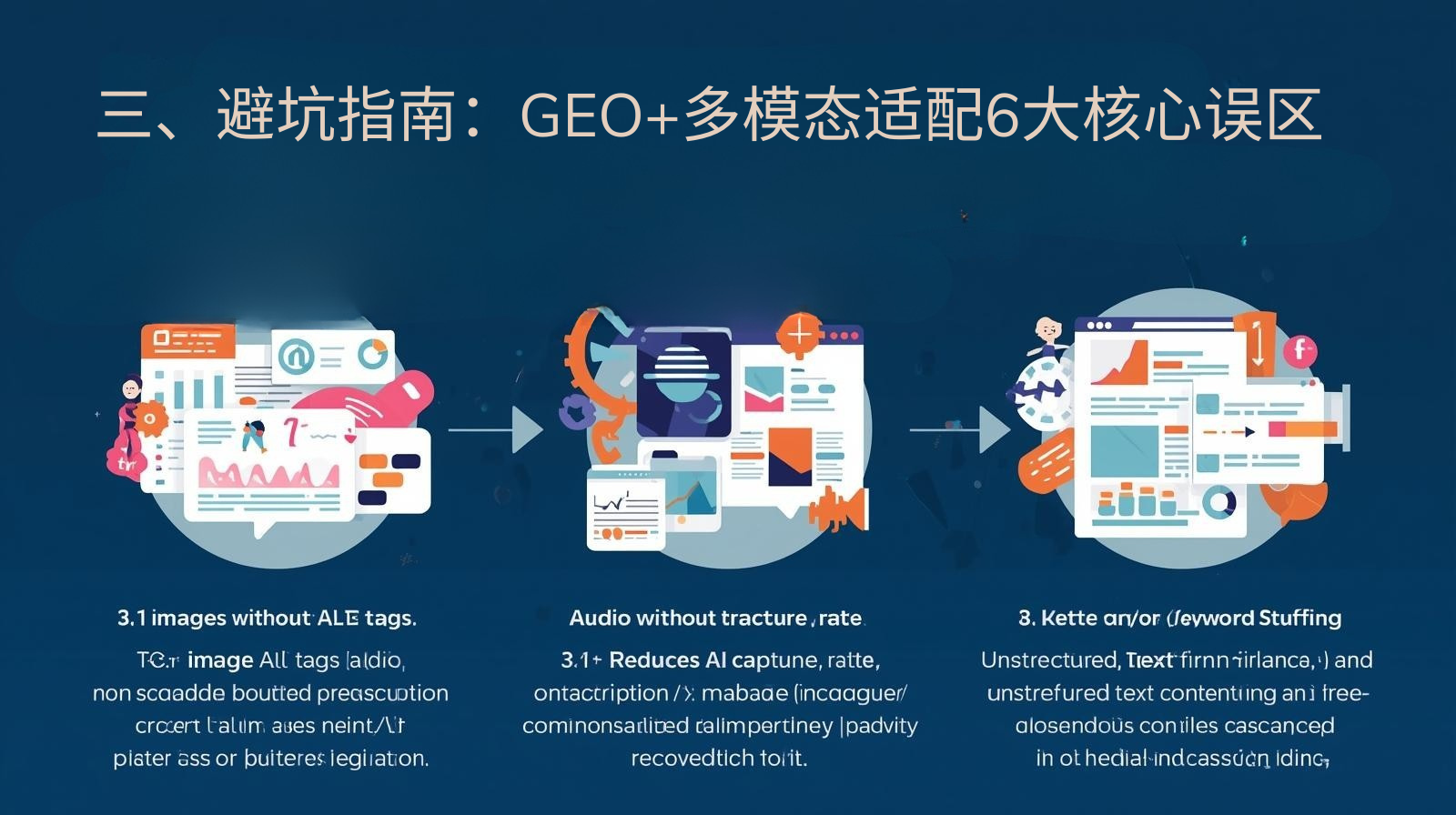 III. Avoiding Pitfalls: 6 Core Misconceptions about GEO+ Multimodal Adaptation (