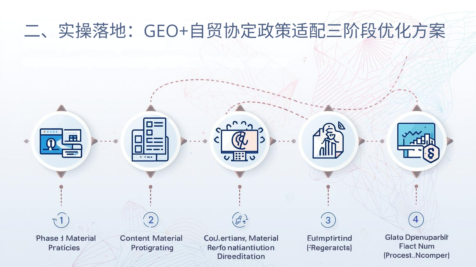 II. Практическая реализация: трехэтапный план оптимизации адаптации политики соглашения о географическом равенстве и свободной торговле.