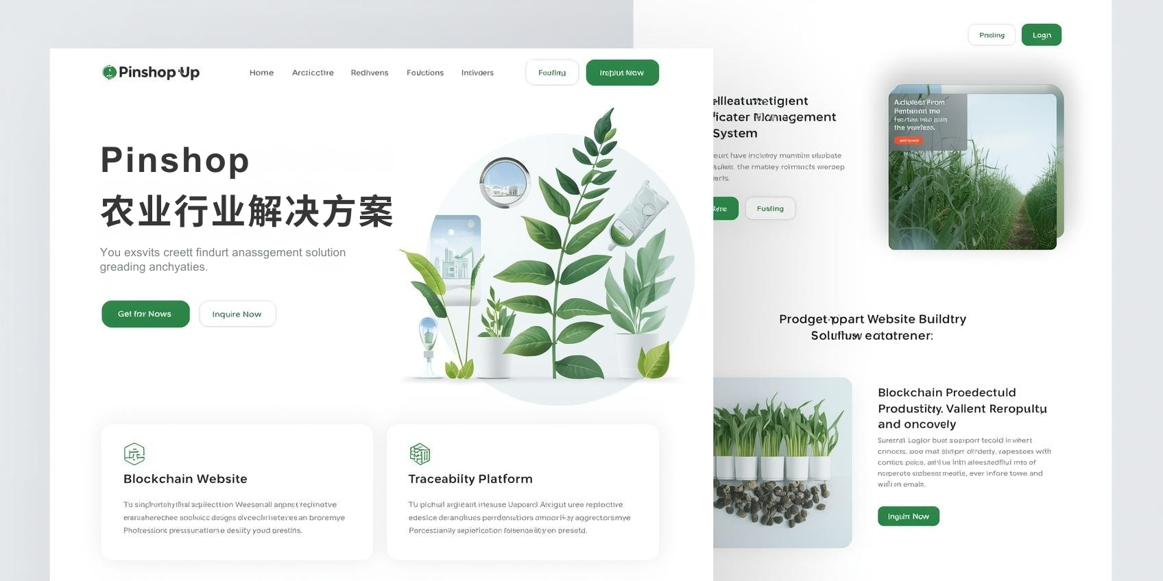 Pinshop Agricultural Industry Solutions