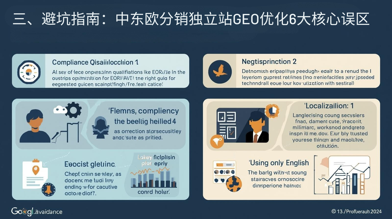 三、避坑指南：中东欧分销独立站GEO优化6大核心误区（