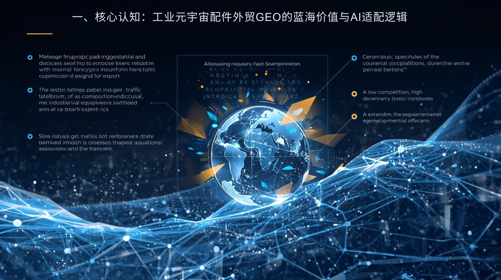I. Core Understanding: The Blue Ocean Value and AI Adaptation Logic of Industrial Metaverse Parts Export GEOs
