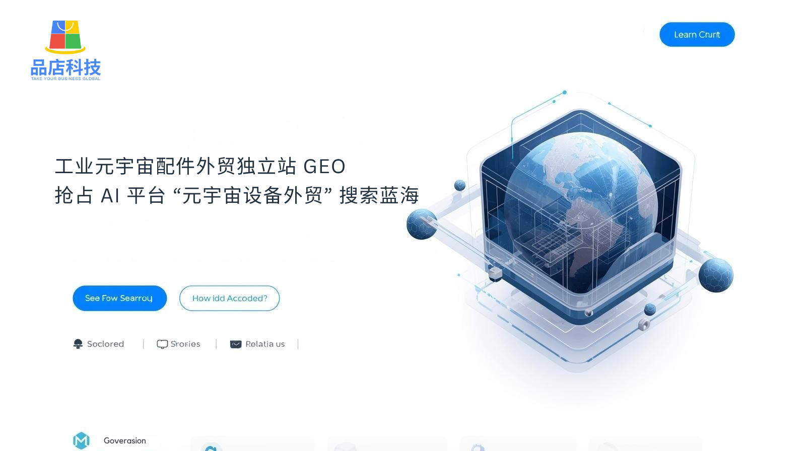 GEO, an independent e-commerce platform for industrial metaverse parts and components, is seizing the blue ocean of the AI platform "Metaverse Equipment Foreign Trade".