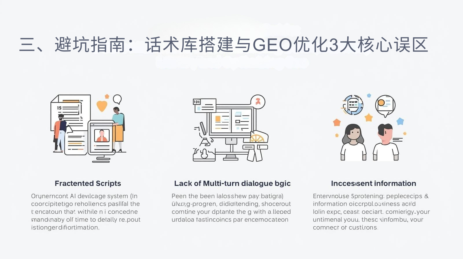 III. 함정 피하기: 스크립트 라이브러리 구축 및 지리적 최적화의 세 가지 핵심 오해
