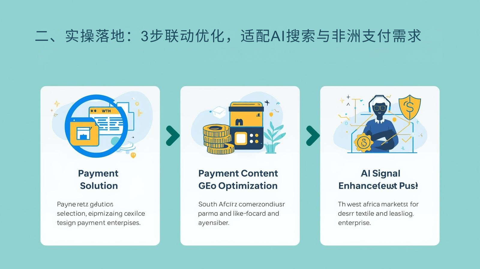 II. 실제 구현: AI 검색 및 아프리카 결제 요구사항에 맞춘 3단계 협업 최적화