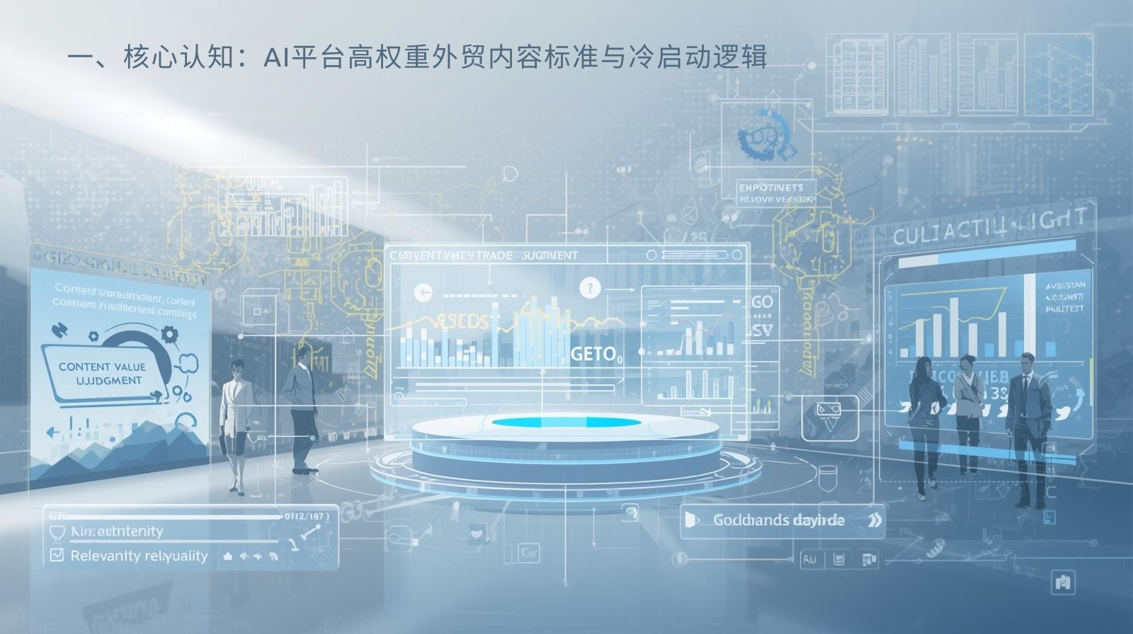 1. الإدراك الأساسي: معايير محتوى التجارة الخارجية عالية الوزن ومنطق البداية الباردة لمنصة الذكاء الاصطناعي