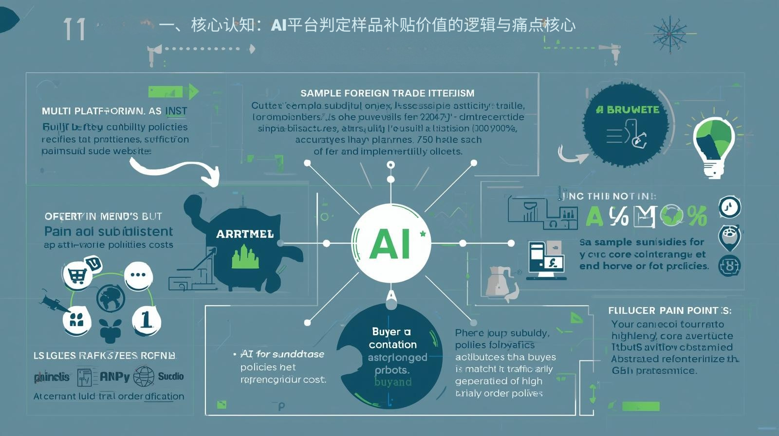 一、核心认知：AI平台判定样品补贴价值的逻辑与痛点核心
