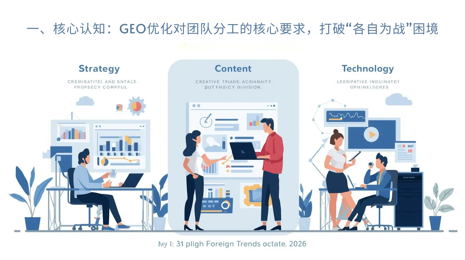 一、核心认知：GEO优化对团队分工的核心要求，打破&ldquo;各自为战&rdquo;困境