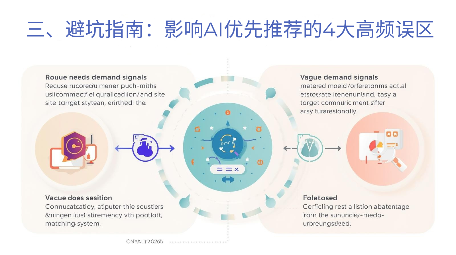 三、避坑指南：影响AI优先推荐的4大高频误区