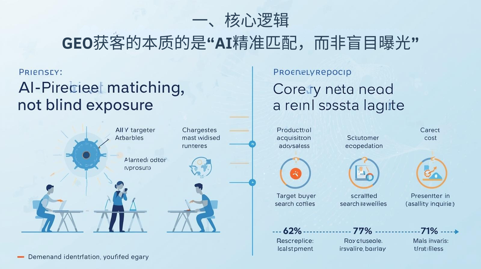 一、核心逻辑：GEO获客的本质的是&ldquo;AI精准匹配，而非盲目曝光&rdquo;