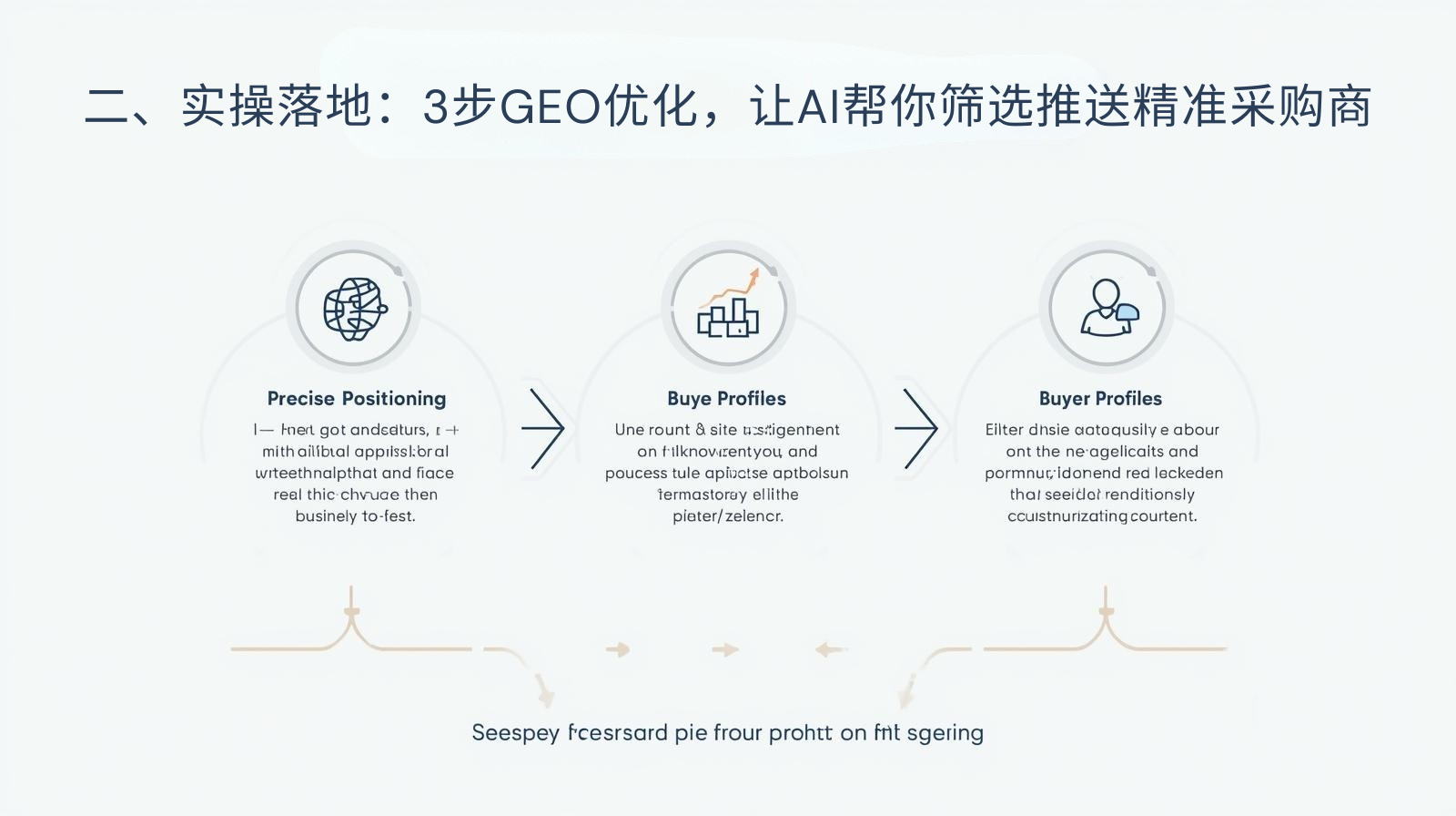 二、实操落地：3步GEO优化，让AI帮你筛选推送精准采购商