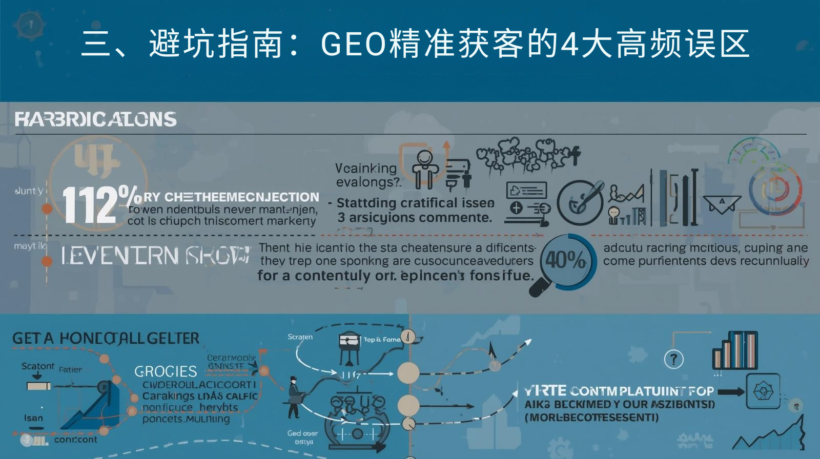 三、避坑指南：GEO精准获客的4大高频误区