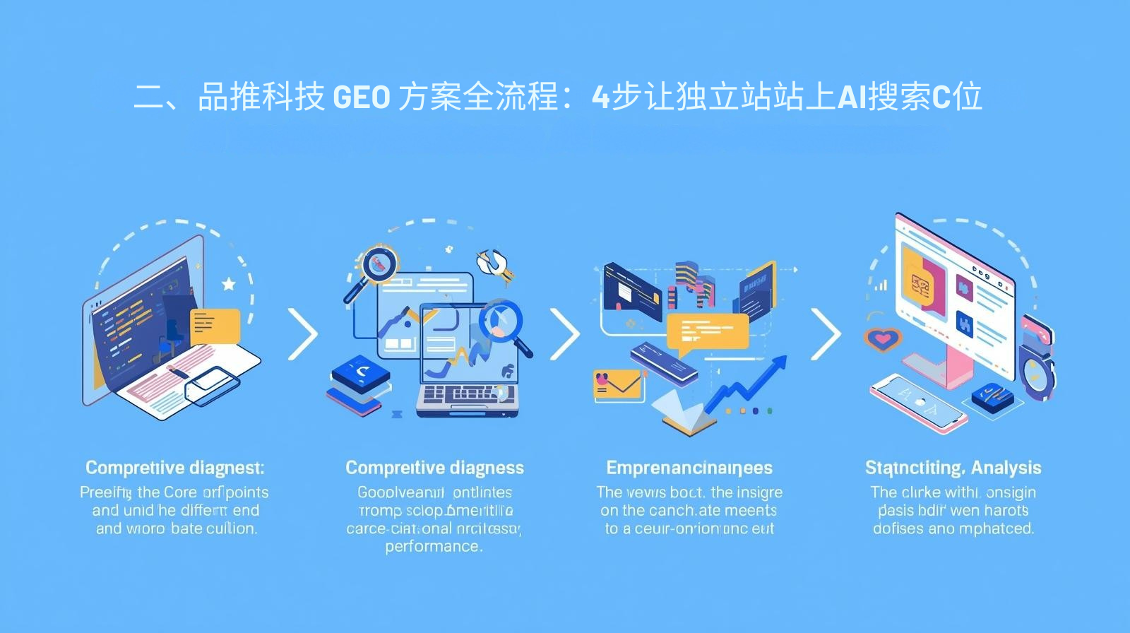 2. Pintui Technology GEO 計画の全プロセス:独立局が AI を使用して C ポジションを検索するための 4 つのステップ.png