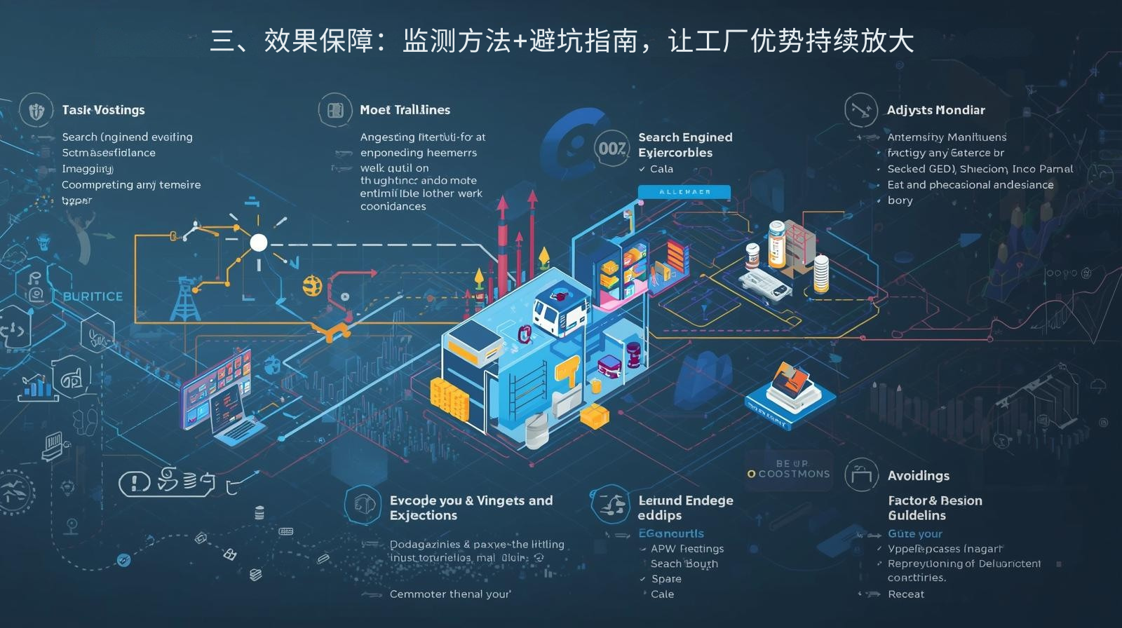 三、效果保障:监测方法+避坑指南,让工厂优势持续放大