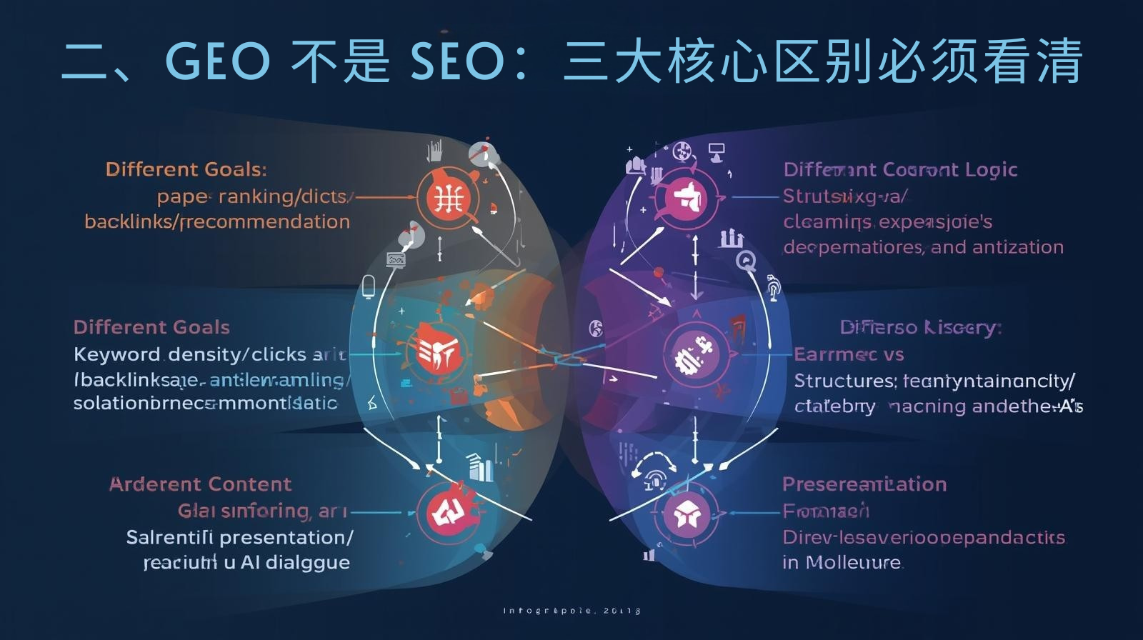 二、GEO 不是 SEO：三大核心区别必须看清