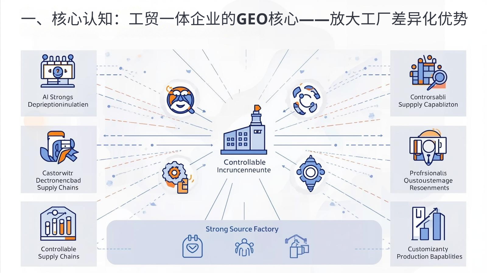 一、核心认知：工贸一体企业的GEO核心——放大工厂差异化优势