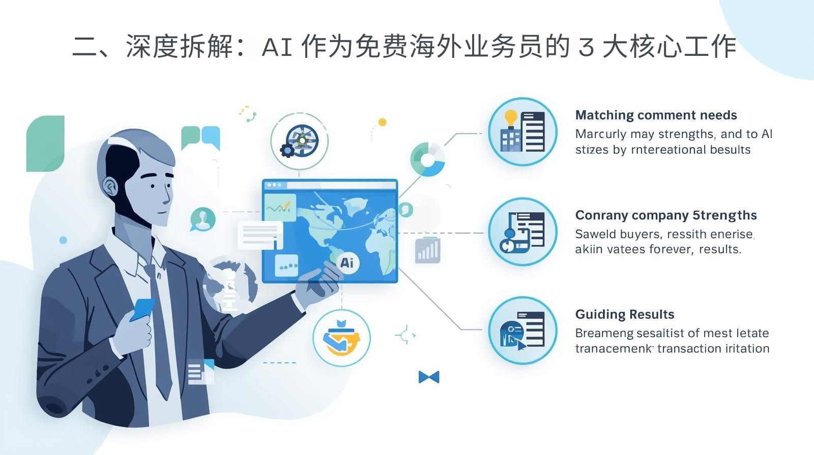 二、深度拆解:AI 作为免费海外业务员的 3 大核心工作