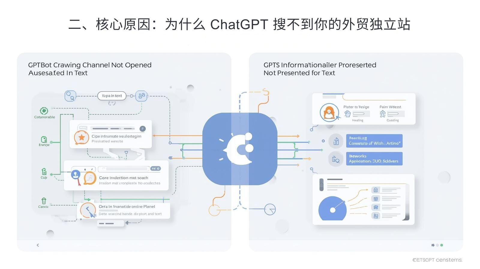 二、核心原因：为什么 ChatGPT 搜不到你的外贸独立站