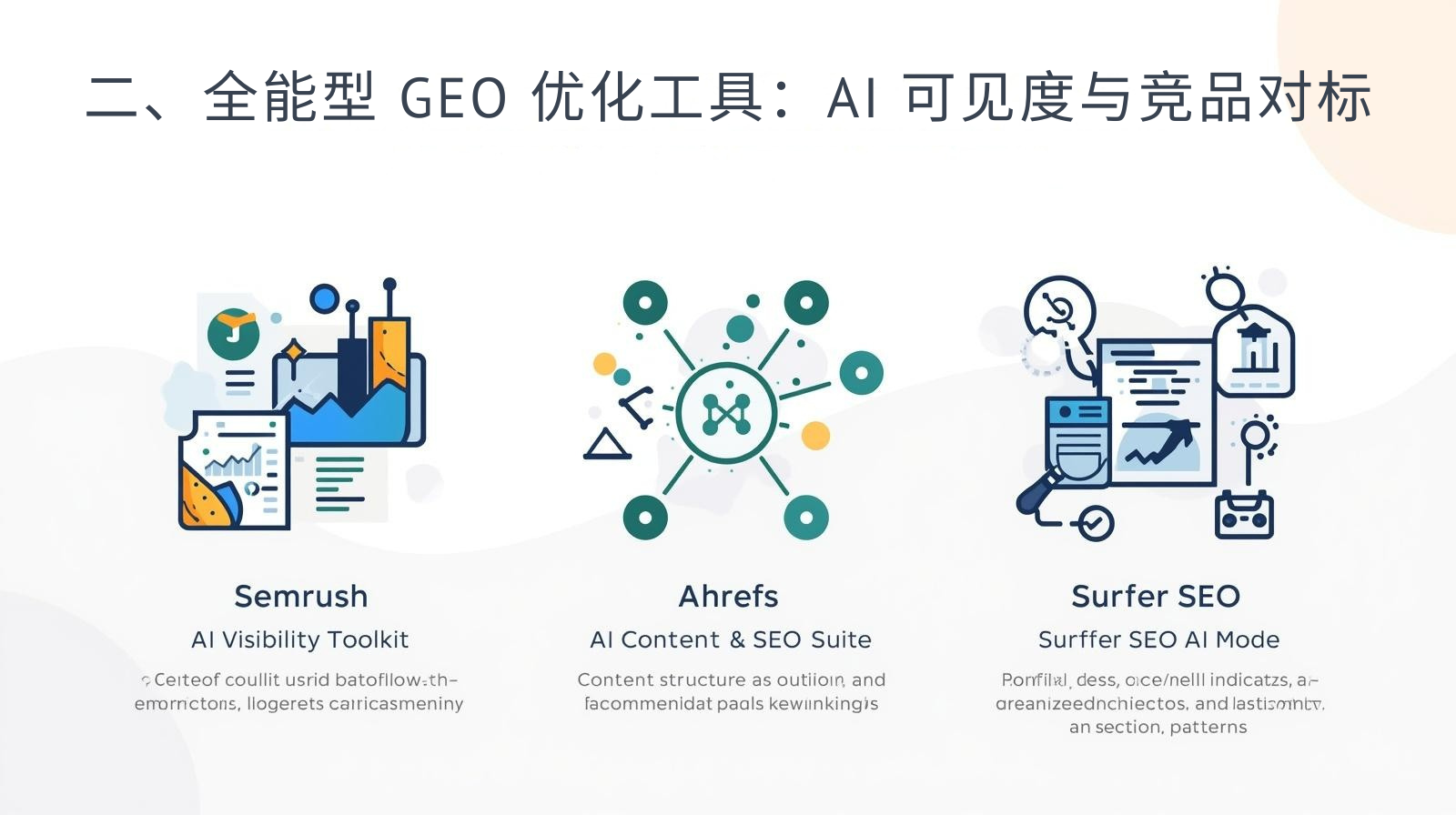 ثانيًا: أداة شاملة لتحسين الموقع الجغرافي: رؤية الذكاء الاصطناعي وقياس أداء المنافسين