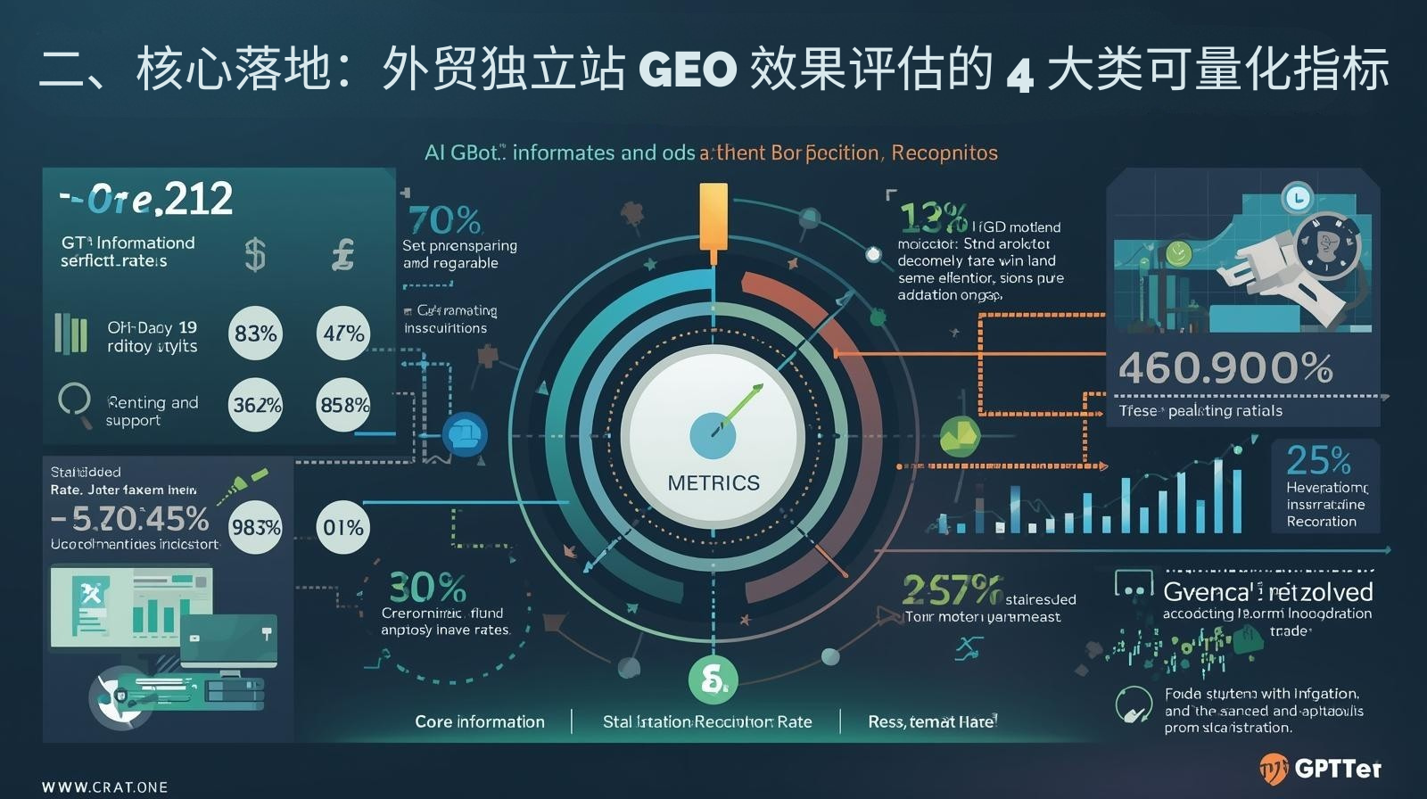 II. Основные аспекты реализации: Четыре количественно измеримых показателя для оценки эффективности независимых веб-сайтов внешней торговли (GEO)