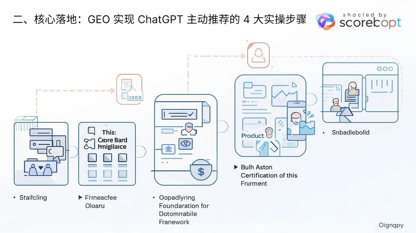 II. Core Implementation: 4 Practical Steps for GEO to Implement ChatGPT Proactive Recommendations