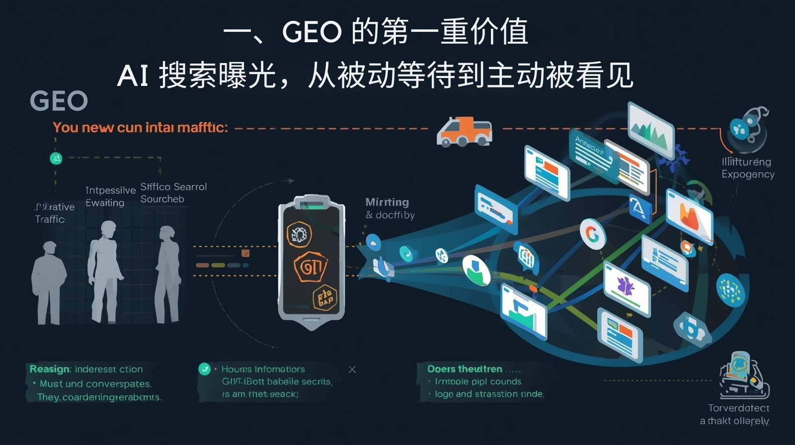 一、GEO 的第一重价值:AI 搜索曝光,从被动等待到主动被看见
